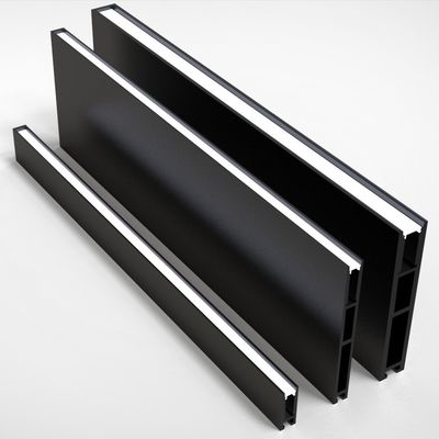 Profil aluminium led tertipis Pendant 18mm 6063 T5 Suspended LED Aluminium Profile