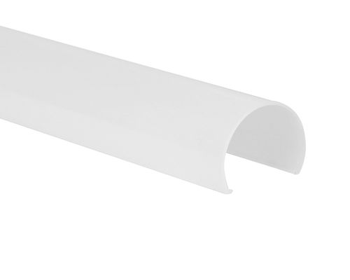 Profil LED Aluminium Bulat W20mm 6063 T5 Untuk Stan Pameran