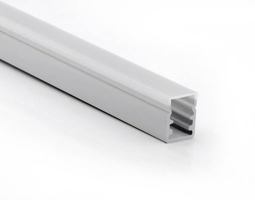 Saluran LED Tahan Air H13mm dengan PC Cover Square