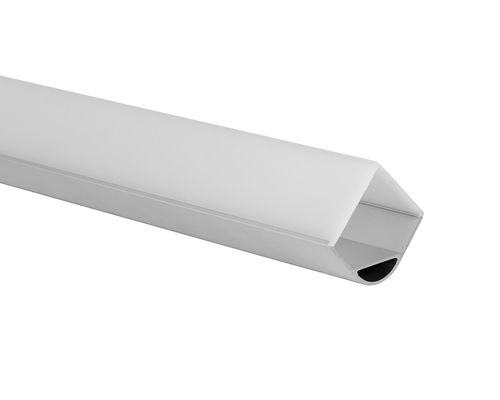 90 Derajat 30x30mm 6063 T5 LED Corner Aluminium Profile