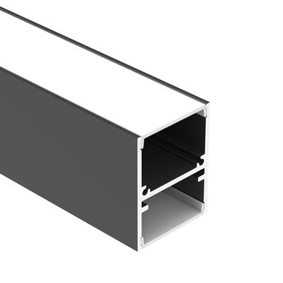 Harga bagus Profil LED Pencahayaan Atas Dan Bawah IP20 100lm / W Anodized 6063 Alloy on line