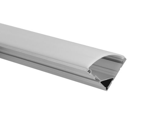 Profil Sudut Ekstrusi Aluminium Lebar Anodized 40mm 90 Derajat