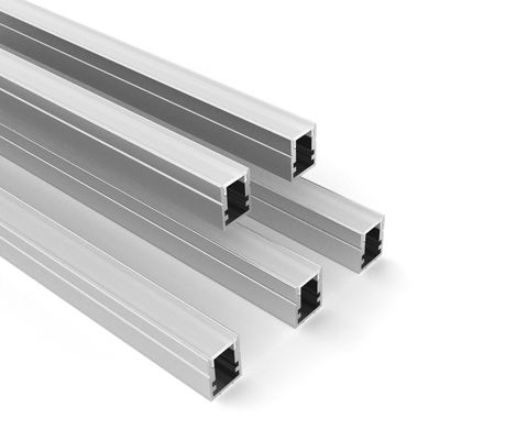 Harga bagus W10 * H13mm Led Strip Aluminium Profile dengan PMMA PC Extrusion untuk profil led pemasangan permukaan on line