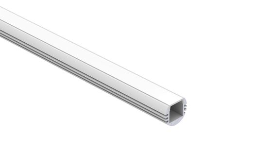 IP20 Anodized Lebar 18mm Putaran Led Extrusion Suspended PMMA