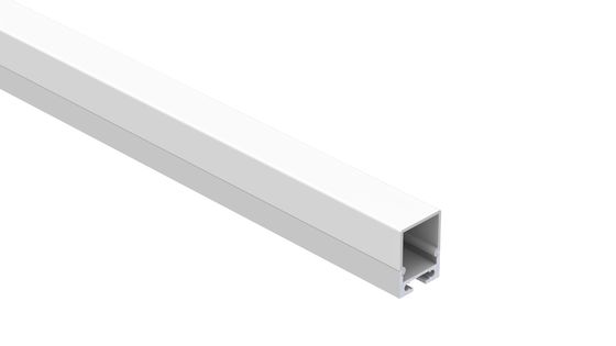 Harga bagus Lebar 20mm PMMA PC LED Strip Profil Aluminium Tinggi 27mm 6063 T5 on line
