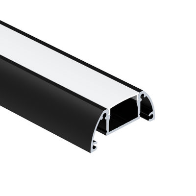 ROHS IP20 Lemari Pakaian LED Aluminium Profile W45.1mm