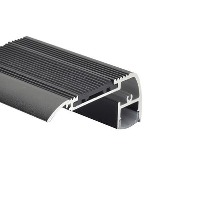 Harga bagus 6063 T5 PC PMMA Aluminium Led Profile H27.5mm Led Strip Aluminium Extrusion on line