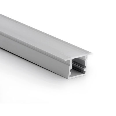 Flex PMMA Sandblasting PC Saluran Led Strip Tersembunyi 6063 T5