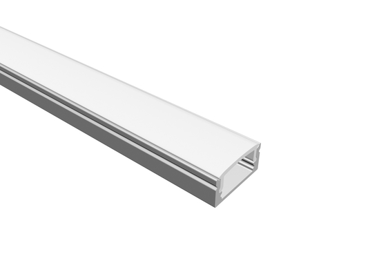 Harga bagus Lebar PCB 12mm LED Strip Aluminium Profile 6000 Series Untuk Interior on line