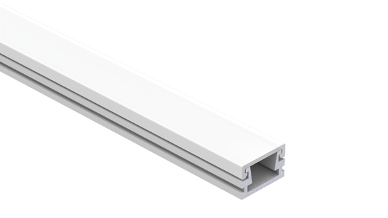 Kecil 12*7.5mm LED Strip Aluminium Channel Panjang kustom 1m 2m 3m