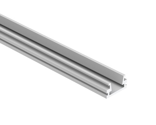 Frosted Cover Clear Lens LED Strip Aluminium Profile Dengan PC Diffuser