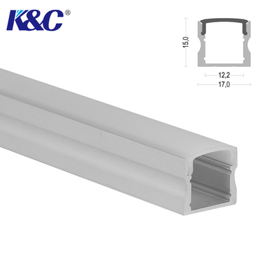 Harga bagus Paduan 6063 T5 LED Strip Aluminium Profile on line