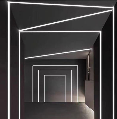 Harga bagus 6063 Aluminium Led Plasterboard Profile on line