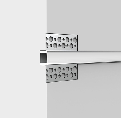 Harga bagus Anodize / Coating Aluminium Led Strip Light Profile Flush Mounted eternit on line